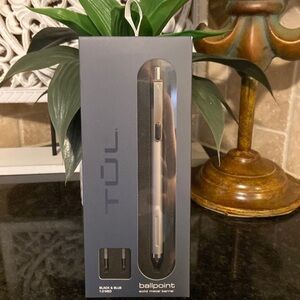 TUL Black and Blue Ballpoint Pen